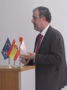 Óscar Lázaro, jefe de promoción de la Agencia de Innovación, Financiación e Internacionalización Empresarial de Castilla y León.