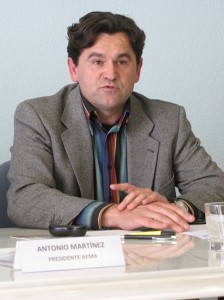 Antonio Sánchez, gerente de Mármoles Camar.