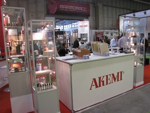 Akemi, empresa que Xabier Aldanondo representa en España.