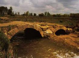 Estado del puente antes de su restauración.