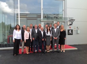 Equipo de Cosentino en Noruega.