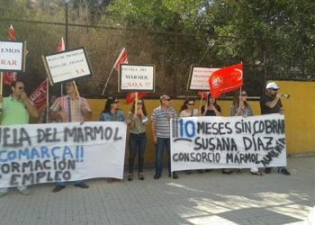 protestas escuela del marmol