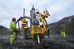 Explorac 100 reverse circulation drilling rig