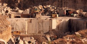 Cantera de Guama-Arico de donde se extrea la piedra chasnera.