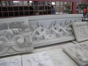 piezas de El Castillo
