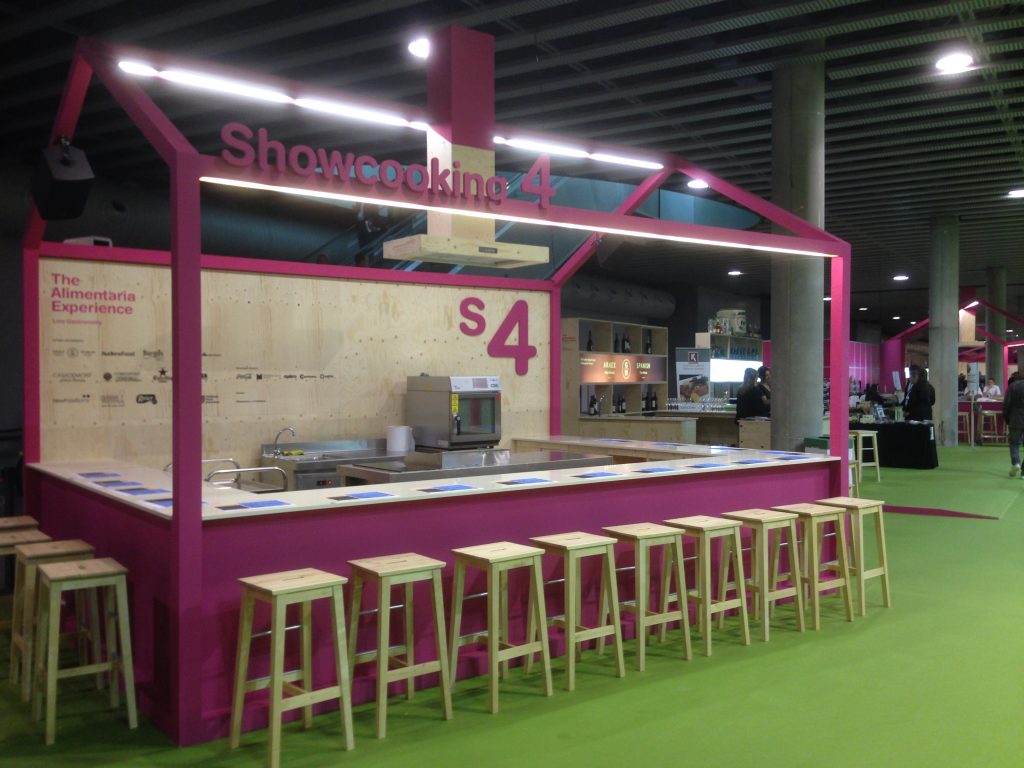 Barra de Silestone Haiku en Alimentaria Experience