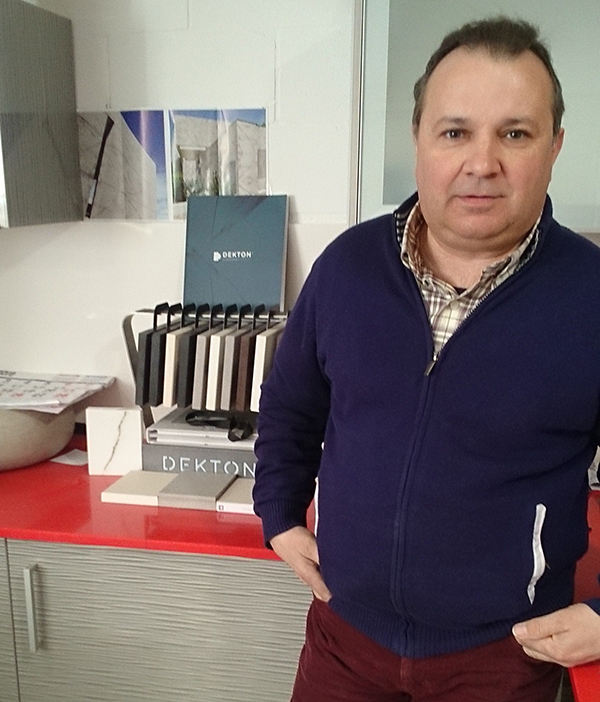 Félix Expósito, gerente de Riostones.
