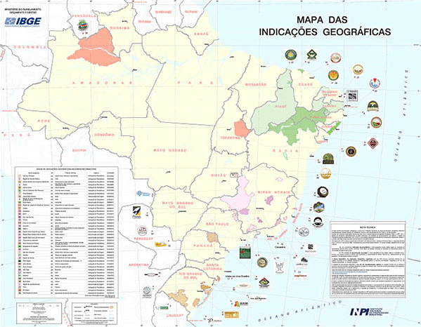 mapa identificacion geografica brasil