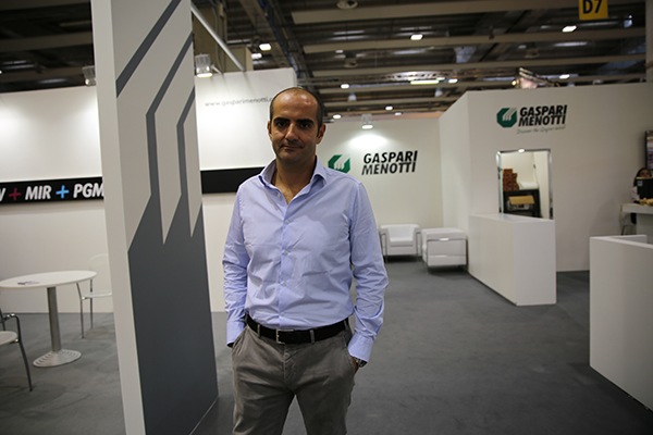 Stefano Roberti, director de ventas y marketing de Gaspari Menotti.