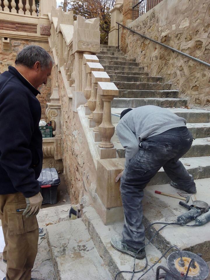 reparacion escalera en segorbe