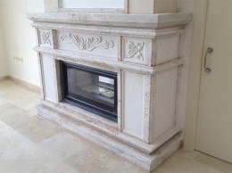 chimenea piedra