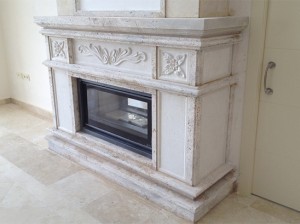 chimenea piedra
