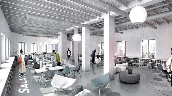 biblioteca muinicipal Almeria