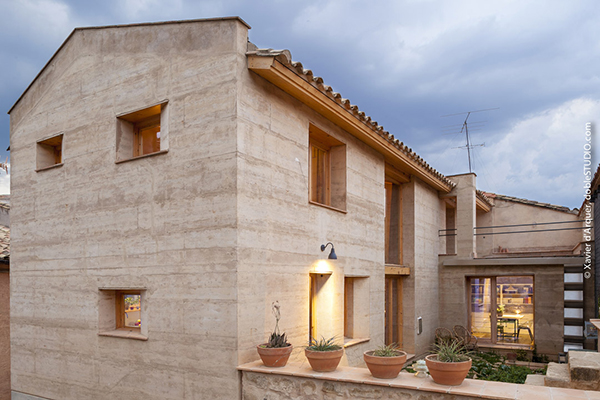 fachada arenisca
