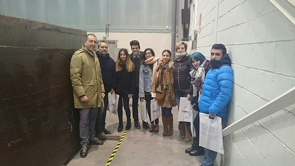 Alumnos de diseño visitan CUPA STONE Alpina