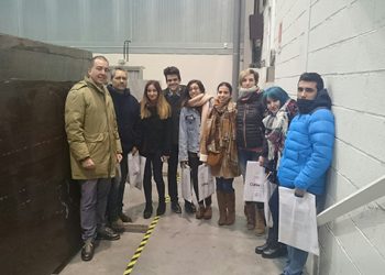 Alumnos de diseño visitan CUPA STONE Alpina