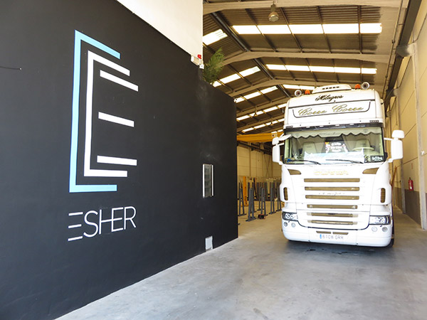 camion esher