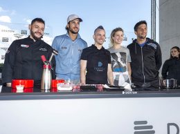 Foto Open 2016_Cosentino Sergio Perez&Felicia Lopez&David Muñoz&Eugenie Bouchard&Fernando Verdasco