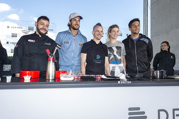 Foto Open 2016_Cosentino Sergio Perez&Felicia Lopez&David Muñoz&Eugenie Bouchard&Fernando Verdasco
