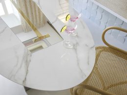 Casa Decor Madrid 17 BLOSSOM STUDIO PATRICIA BUSTOS MOBILIARIO CALACATTA