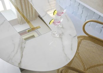 Casa Decor Madrid 17 BLOSSOM STUDIO PATRICIA BUSTOS MOBILIARIO CALACATTA