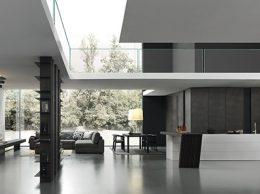 Cocina-living blade Modulnova Barcelona