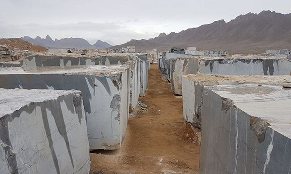 Isfahan quarry iran