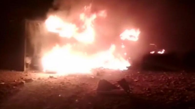 incendio cantera india