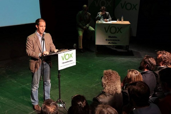 Víctor González, vicepresidente de Vox