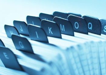 alphabetic organizer
