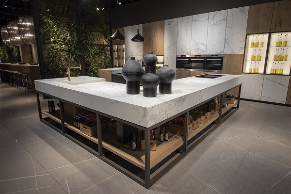 Inalco in Espacio Cocina SICI - Syros collection kitchen