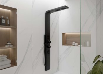 Ambiente ducha revestimiento Dekton Slim Opera (lr)