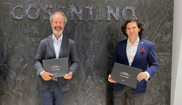 Diego Escario y Julio Touza en Cosentino City Madrid