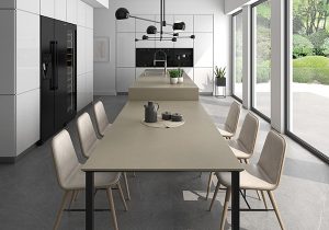 5 propuestas de cocinas con isla de Arklam | Focus Piedra - Noticias