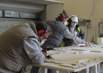 prácticas itinerario artesanía Escuela Mármol mar21