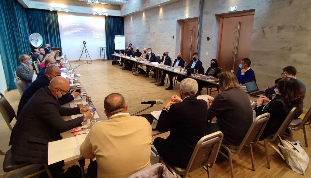 reunion confindustria marmomacine