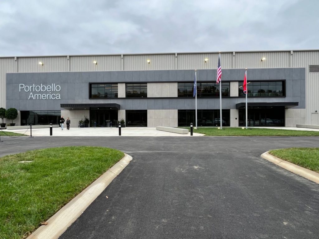 Portobello America inauguró su nueva planta en Tennessee tras una