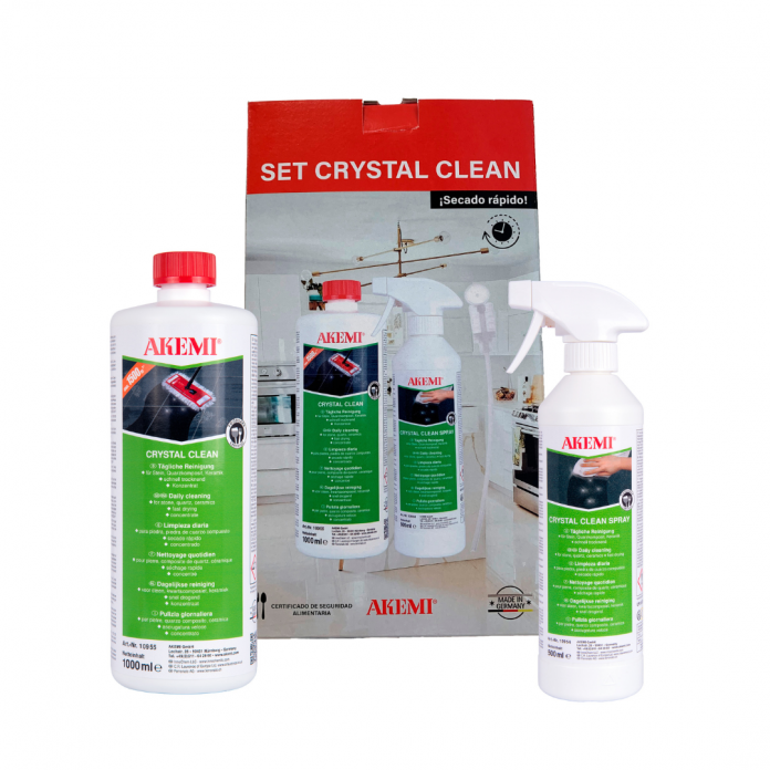 SET CRYSTAL CLEAN