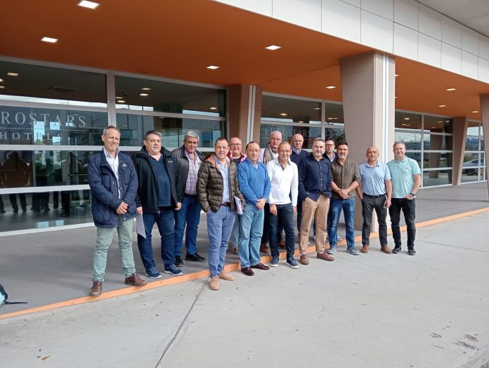 Parte de la Junta directiva de FEDESMAR
