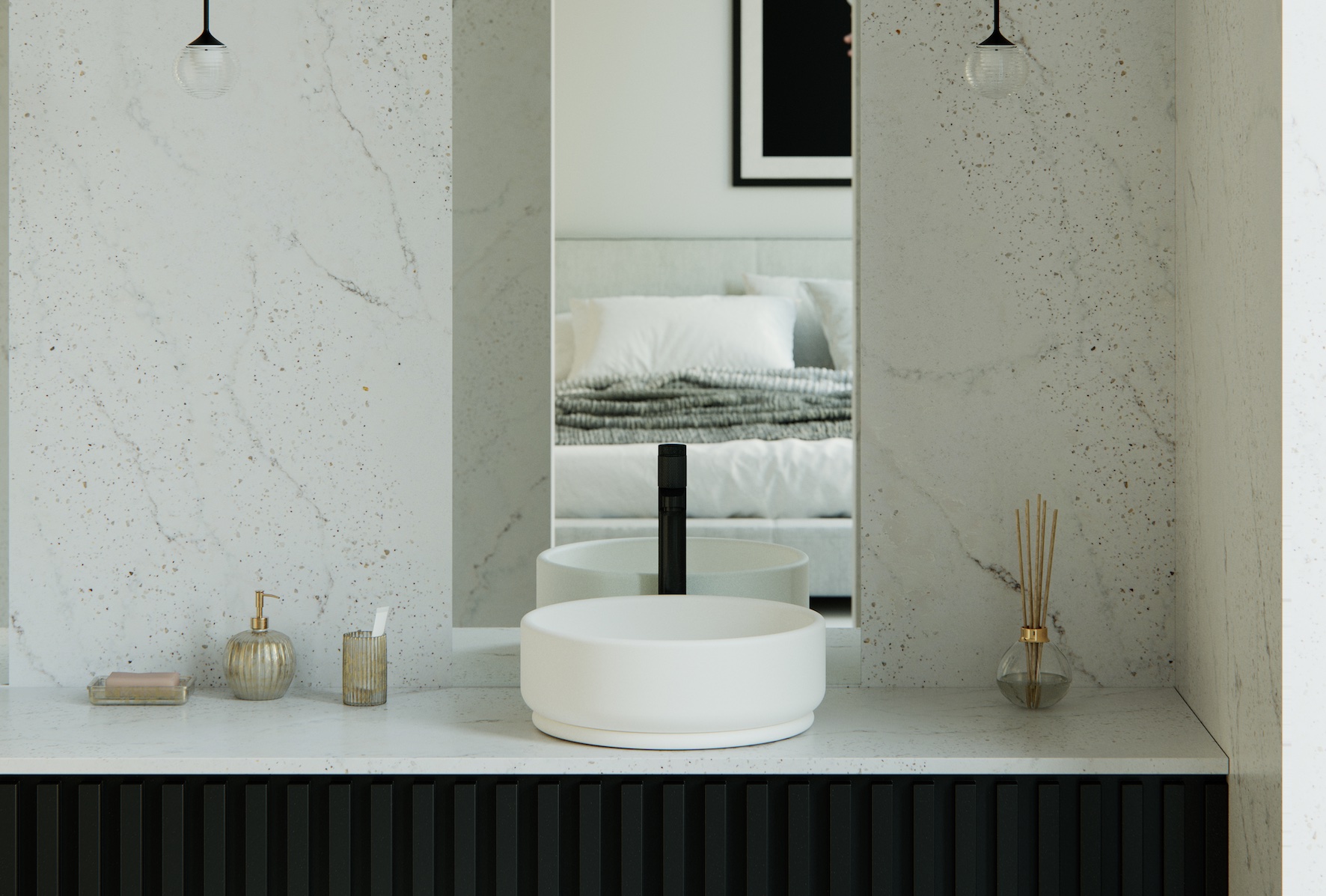 Bano detalle zoe bao + basa