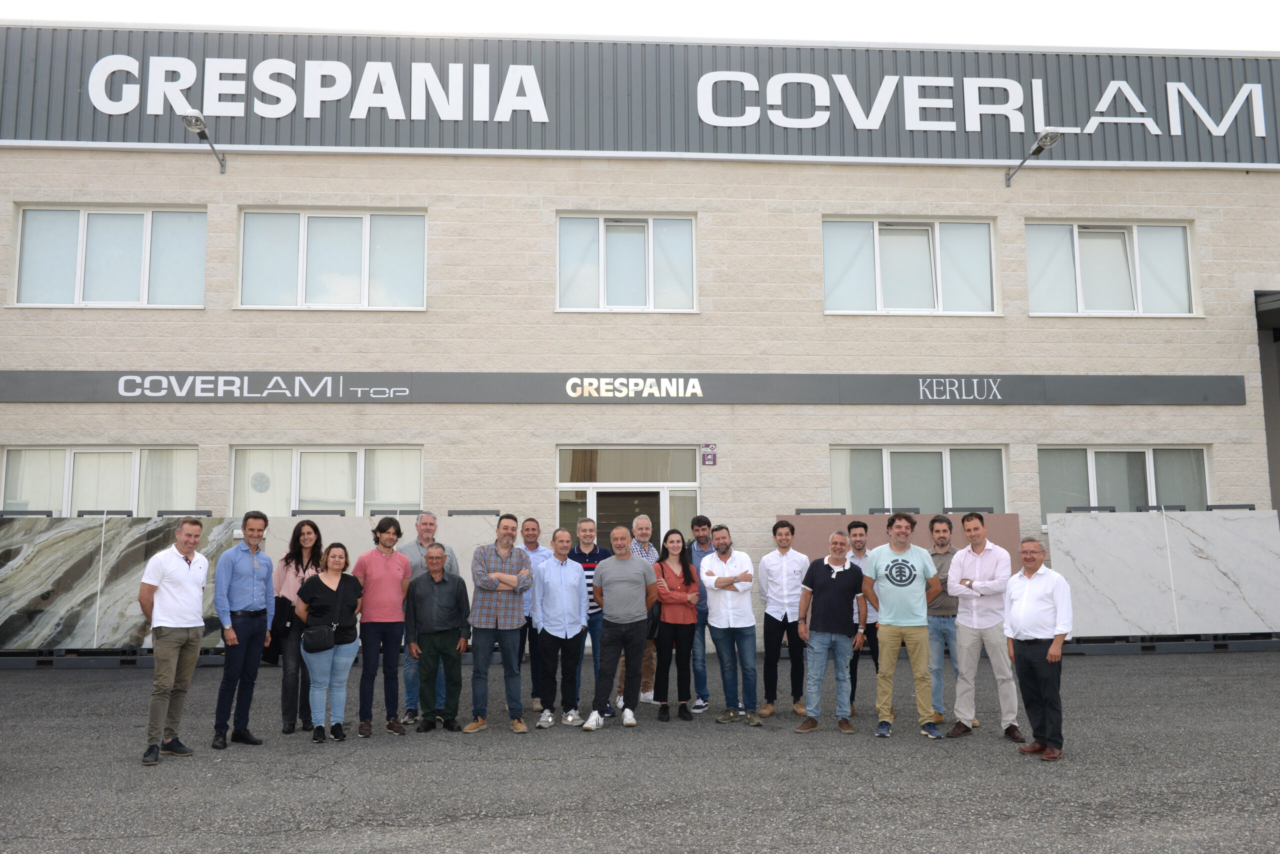 Delegación Grupo grespania a coruña