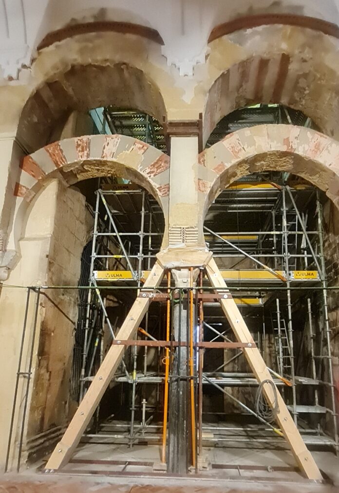 obras mezquita de cordoba-foto ingepiedra
