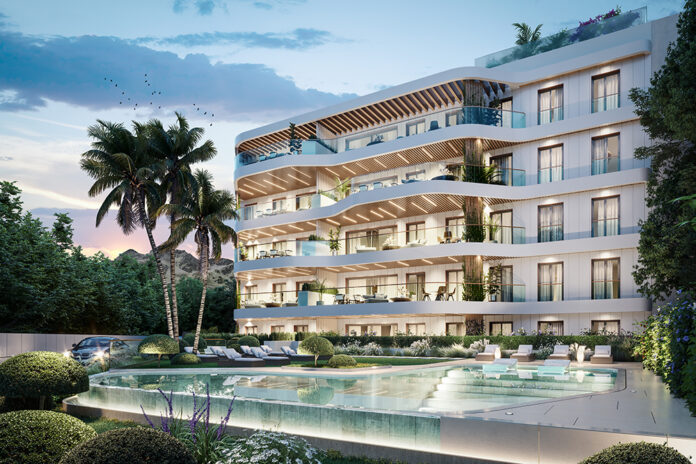 promocion gs Ibiza Serenity-02 FACHADA PISCINA